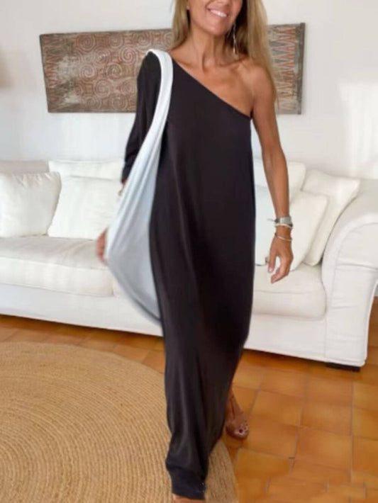 Valerie - One-Shoulder Maxi Dress
