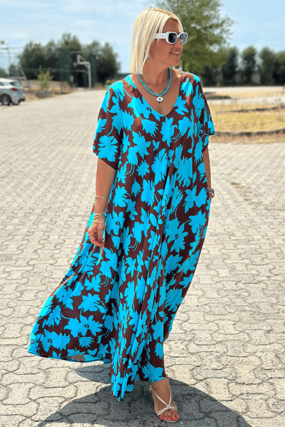 Ivy - Floral Maxi Dress