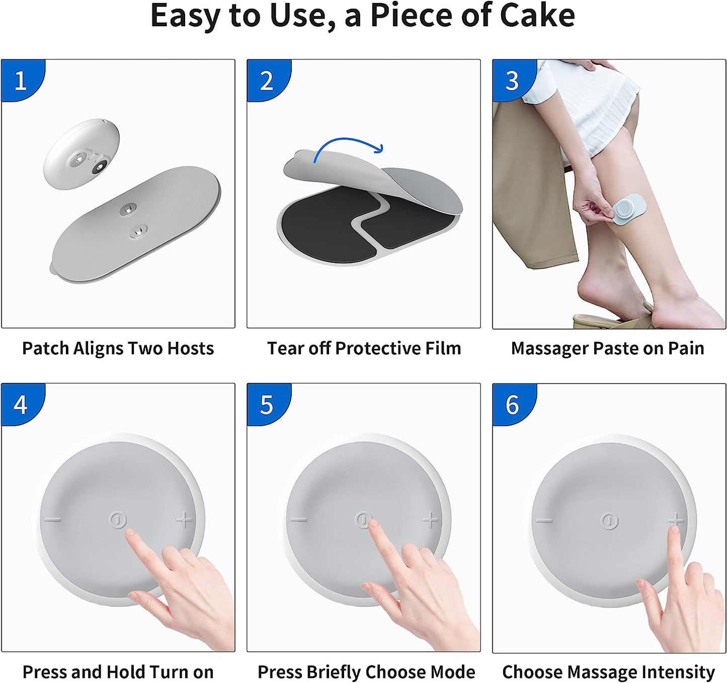 CarePod Massage Pads