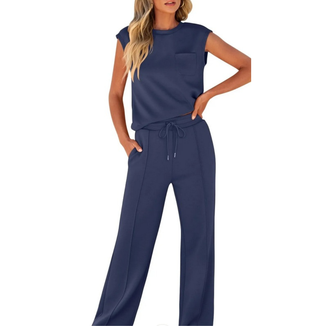 Raina - Sleeveless Lounge Co-ord