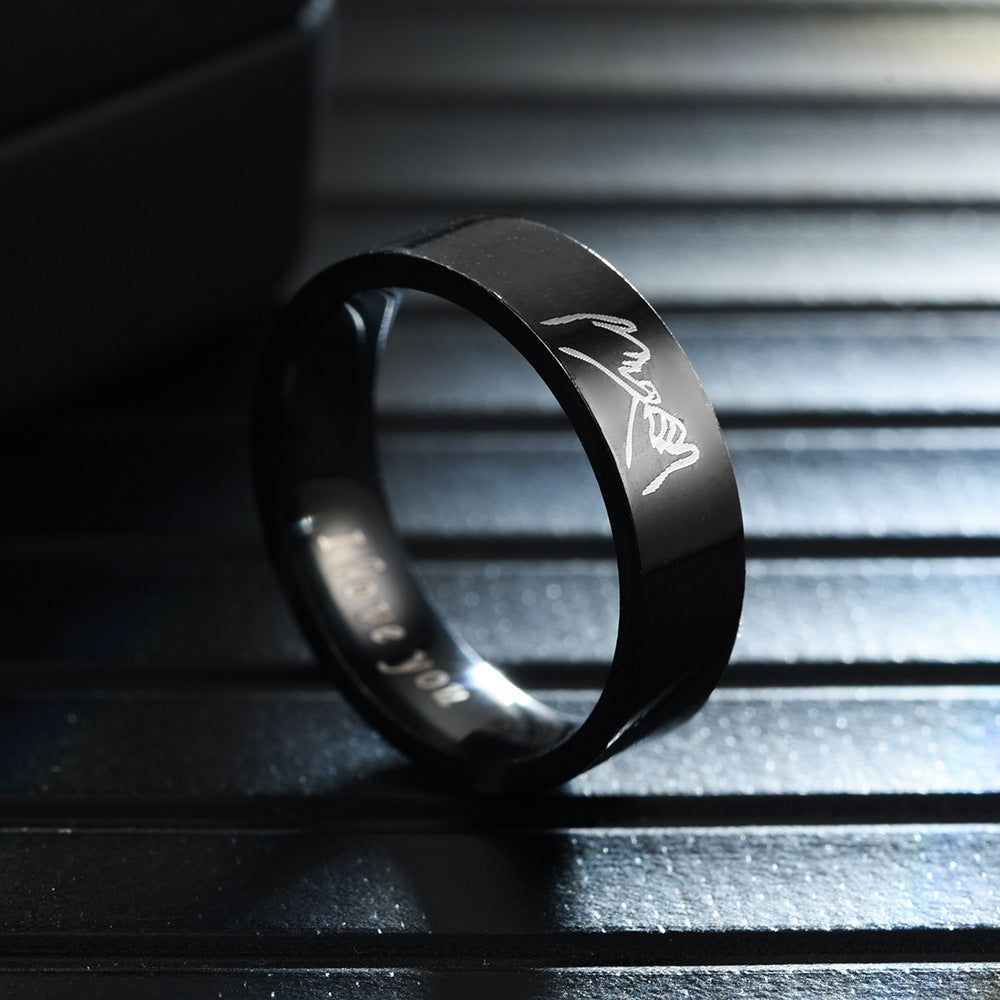 iPromise™ Custom Tungsten Ring