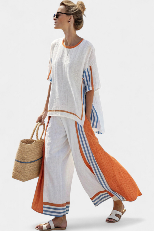 Caroline - Striped Co-ord Set