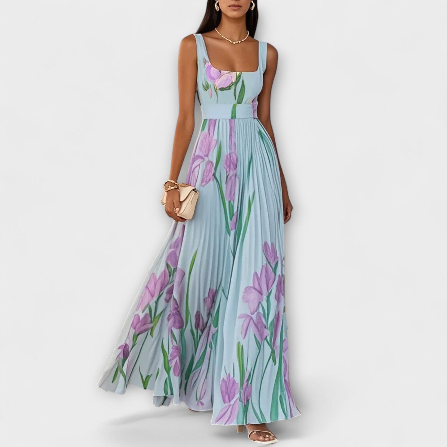 Hallie - Floral Maxi Dress
