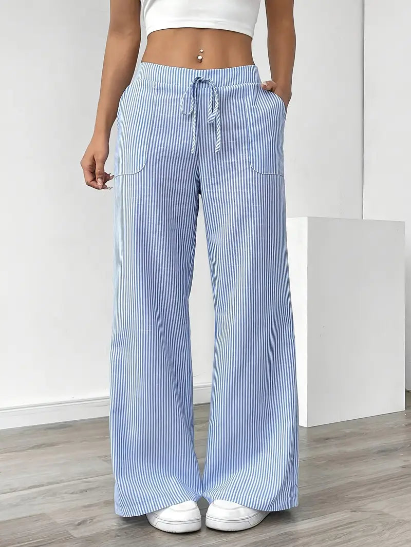 Karen - Striped Lounge Pants