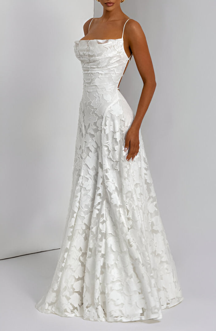 Francisa™ | Abito Maxi in Pizzo con Corsetto