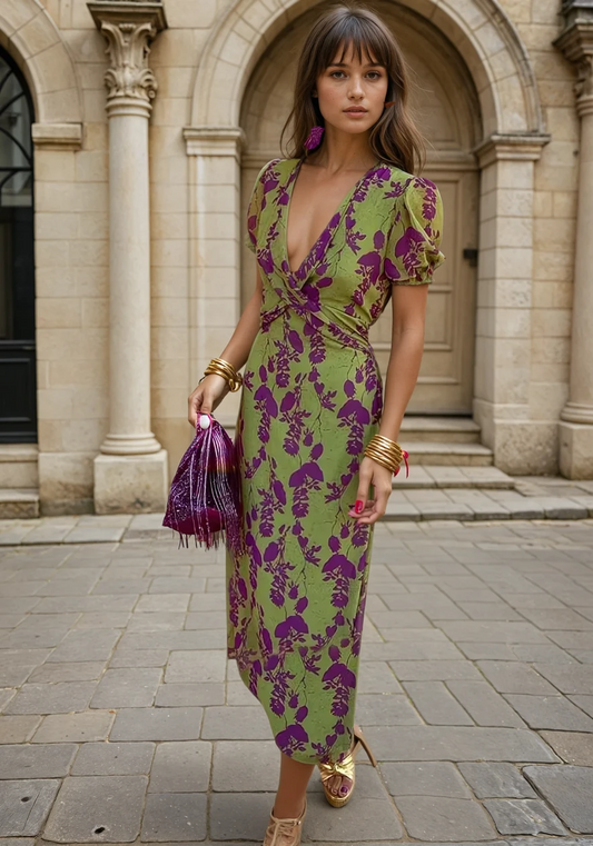 Ann - Twist Front Dress