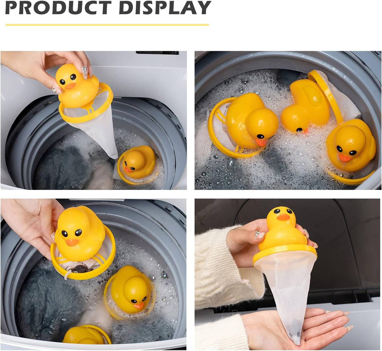 Laundry Duck Hair Catcher