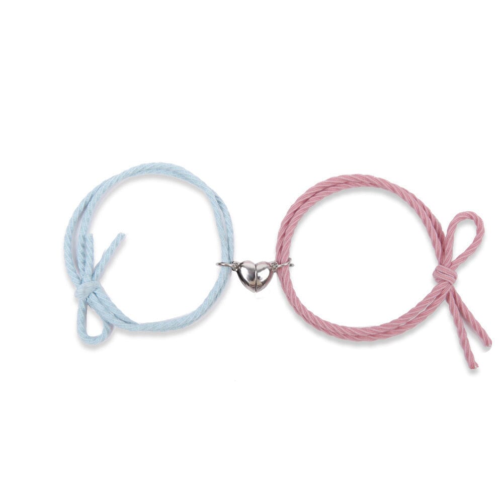 Magnetic Love Bracelets Marcira Blue-Pink 