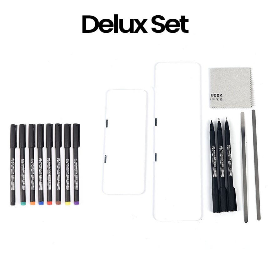 ClipBoard Pro Marcira Delux Set (Value Set+8 Color Pens) 