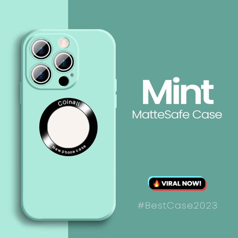 MatteSafe™ Case Marcira Mint 14 Pro Max 