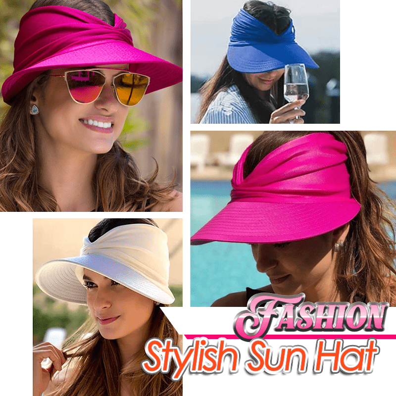 Sun Visor Ponytail Hat